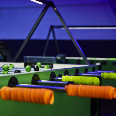 Bild aus der Kickerfabrik Köln, Tischfußball Turnier Köln, Offenes Doppel, Monster DYP & mehr Kickerturniere